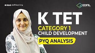 K TET CATEGORY 1 PYQ ANALYSIS | PART 1 CHILD DEVELOPMENT \u0026 PEDAGOGY | APRIL 2024 |