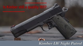 Is Kimber Still Relevant? Kimber LW Night Patrol