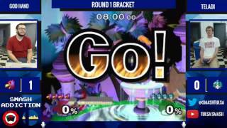 Smash Addiction 63 - Carreno (Falco) vs Teladi (Peach) - Singles Round 1