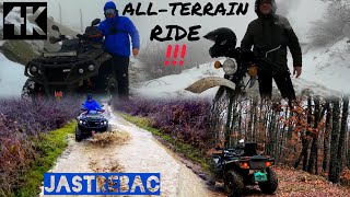 ATV AODES \u0026 Oldschool Enduro‼️4K‼️Ride on every terrain to the Mountain JASTREBAC Serbia‼️