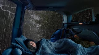 Rain Sounds For Sleeping - 99% Instantly Fall Asleep With Rain Sounds outside the Window At Night