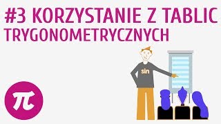 Korzystanie z tablic trygonometrycznych #3 [ Trygonometria ]