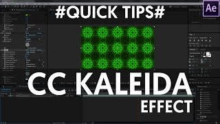 After Effects Tutorial : Kaleidoscope Effect Quick Tip