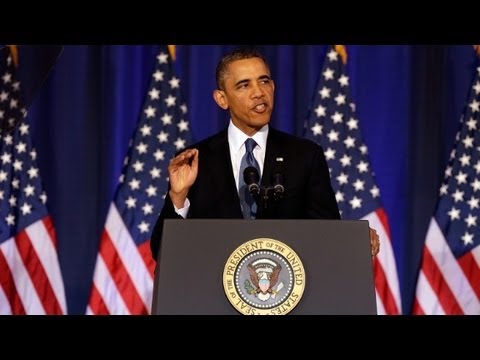 President Obama Interrupted By Heckler - YouTube