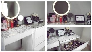 Η συλλογή με τα καλλυντικά μου | Vanity tour \u0026 Make up Collection | itsmillilly