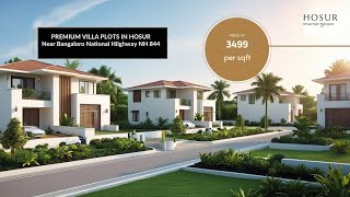 premium villa plots for sale near mathigiri junction hosur - plots for sale in hosur