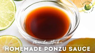 Homemade Ponzu Sauce Recipe (10x Easier Than You Think!)