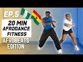 20 Min Afrobeats Fat Burn | Fun Cardio for All Levels | Afroletics Workout (Ep.5)