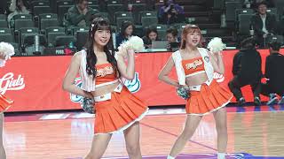 ⟦ TPBL GAME48 ⟧  Uni Girls ▶ 小美Maggie、一七、賴賴、包子、少少、柔一 (結果都在看小美 d(`･∀･)b)