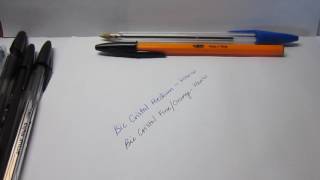 Bic Cristal Mexican Market ballpoint products review Part 4 of 4