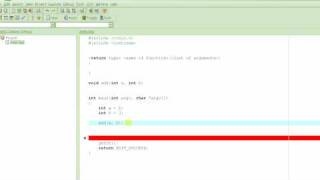 C Programming Tutorial # 24 - Function Arguments or Parameters [HD]