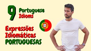 9 Portuguese idioms // Learn European Portuguese