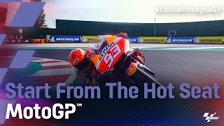 The Start From The Hot Seat | 2021 #EmiliaRomagnaGP