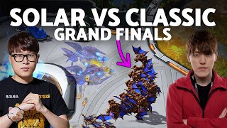 SOLAR's mass mutas savages CLASSIC's skytoss! | TLMC Grand Finals (Bo5 PvZ) - StarCraft 2