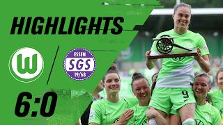 Pajor mit Hattrick zum Abschied 🚀 | Highlights | VfL Wolfsburg - SGS Essen 6:0