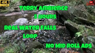 4k Real Waterfalls Ambience Loop Filmed 09 22 2024 5 Hour Full Screen