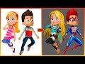 Ryder Pawpatrol And Katie Glow Up Into Wonder Women And Spider Man - Pawpatrol Cartoon Offical