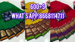 Pure chettinadu Cotton sarees collection and online shopping#chettinaducotton #onlineshop #sarees