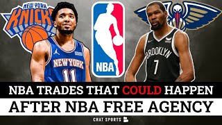 MAJOR NBA Trades That Could Happen AFTER NBA Free Agency | Donovan Mitchell, Kevin Durant, Kyrie