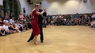 Rebekka Weckesser and Germán Landeira at Pippo Tango Berlin 20.3.2022 1 Dance