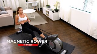 Sunny Health & Fitness | Magnetic Rowing Machine - SF-RW5515