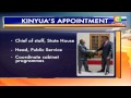 former treasury ps joseph kinyua appointed head of public service