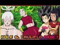 Kale and Caulifla REACT to Goku vs Jiren RAP BATTLE! Tournament of BARS! (DBS Parody)