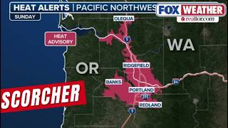 Record Heat To Sizzle Pacific Northwest In Early Season Surge