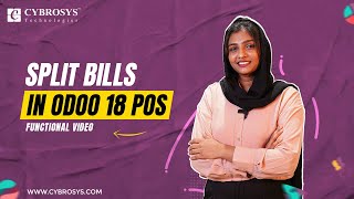 How to Split Bills in Odoo 18 POS | Odoo 18 New Features | Odoo 18 POS Tutorials | Odoo 18 Release