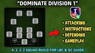 UNLOCK DIV 1! -The Ultimate 4-2-2-2 Guide for eFootball🔥 | Best Formation in efootball🤔?