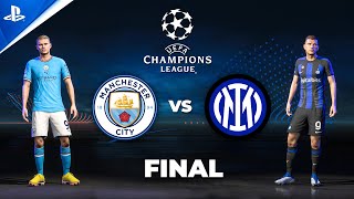 FIFA 23 | Manchester City vs Inter Milan - UEFA Champions League 2023 Final | 4K