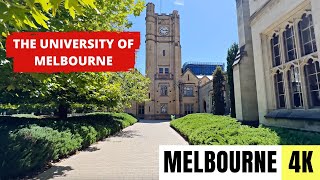 MELBOURNE, AUSTRALIA 🇦🇺 [4K] The University of Melbourne — Walking Tour 2024