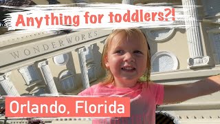 WonderWorks in Orlando, Florida! Tour inside, see interactive exhibits for toddlers kids \u0026 families!