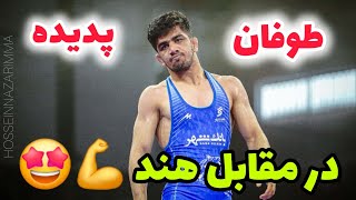 کشتی مهدی ویسی در مقابل هند 57 KG🤩🤼جام باشگاه های جهان تنکابن 2024