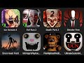 Ice Scream 4,Evil Nun 2,Death Park 2,Siren Head Field,Mr Hopp's Playhouse,Five Nights at Freddy's ..