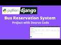 Bus Reservation System Project in Python Django with Source Code