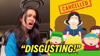 Rachel Zegler LOSES IT On South Park For MOCKING Disney's Snow White