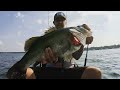 catching monster bass in a giant florida sinkhole kingsley lake