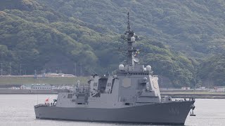 イージス護衛艦「はぐろ」入港