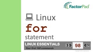 Linux bash for loop with examples