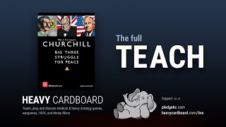 How to Play only - Churchill How to Play by Heavy Cardboard