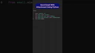 Send Email With Attachment Using Python.