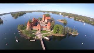 SKRYDIS VIRŠ TRAKŲ | A FLIGHT OVER TRAKAI