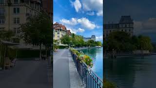 Switzerland: city of Alps🥰🤩ll Switzerland tourism 4k ll best place in Europe#swissvillage #shorts