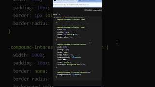 Compound Interest Calculator #ai #programming #reactjs #compoundinterest