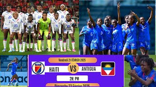 HAITI VS ANTIGUA || HAITI VS MAROC || NOUVEL DAT POU CHAMPIONNAT NATIONAL LA