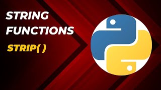 Strip in Python | Python Tutorial in Hindi | String in Python | strip String Function in Python