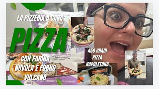 Pizza in casa come in pizzeria con Caputo NUVOLA e forno vulcano// procedimento passo passo #pizza