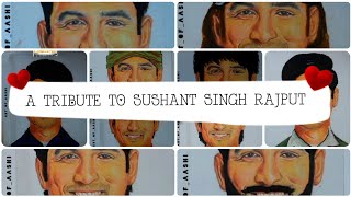 Sushant singh rajput journey in bollywood |Journey of sushant singh rajput 😭    |Art_of_aashi