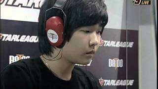 [2009.02.20] 바투 스타리그 16강 B조 6경기 (메두사) 조일장(Zerg) vs 정명훈(Terran)